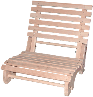 Cajun Pirogue Wooden Boat Seat