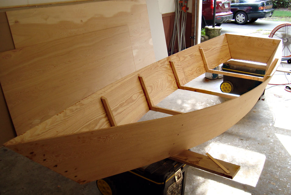 Wooden Skiff Boat Bayou skiff - wooden boat plans
