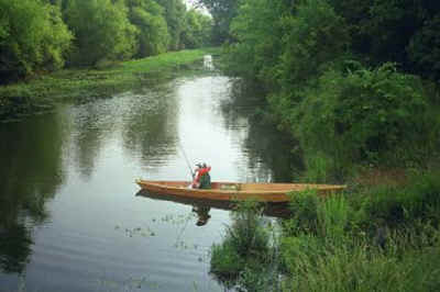 Cajun Pirogue wooden boat kit 