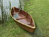 wooden boat kit Cajun pirogue